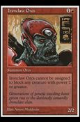 Magic the Gathering: 5th Edition (Base Set) card 246 Ironclaw Orcs