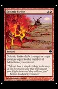 Magic the Gathering: Duel Decks: Knights vs. Dragons (Base Set) card 71 Seismic Strike