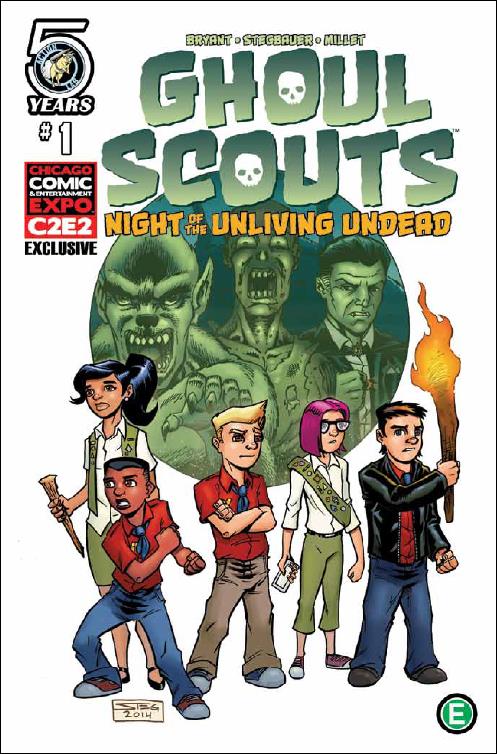 Ghoul Scouts issue 1-D Mark Stegbauer C2E2 Cover