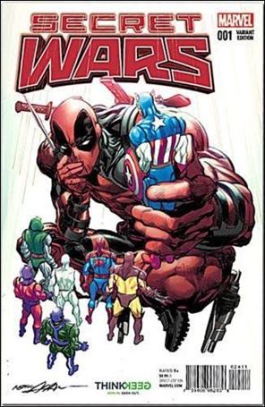 Secret Wars issue 1-TC Neal Adams ThinkGeek Cover