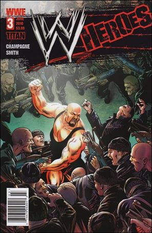 WWE Heroes issue 3-B Gary Erskine Cover
