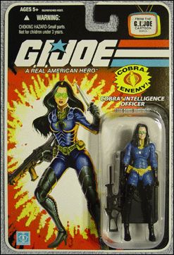 G.I. Joe 25th Anniversary Basic 3 3/4" Action Figures figure 19 Baroness (Cobra Intelligence Officer)