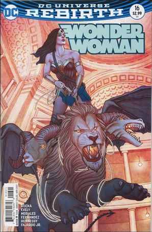 Wonder Woman (2016)  issue 16-B Jenny Frison Cover