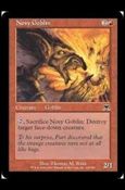 Magic the Gathering: Onslaught (Base Set) card 220 Nosy Goblin