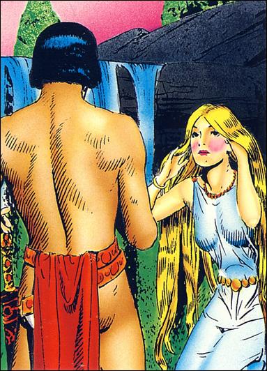 Prince Valiant (Base Set) card 46 Queen Aleta