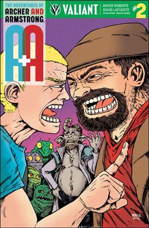 A&A: The Adventures of Archer & Armstrong issue 2-D Rafer Roberts 1:10 Cover