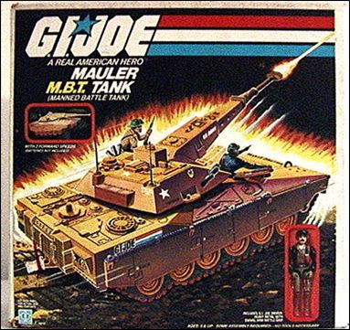 G.I. Joe: A Real American Hero 3 3/4" Basic Vehicles and Playsets figure 49 Mauler (MBT Tank)