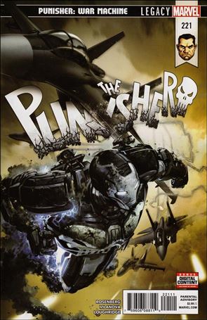 Punisher (1987) issue 221 Clayton Crain Cover