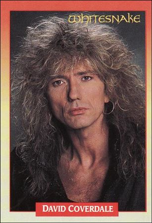 Rock Cards (Base Set) card 121 David Coverdale