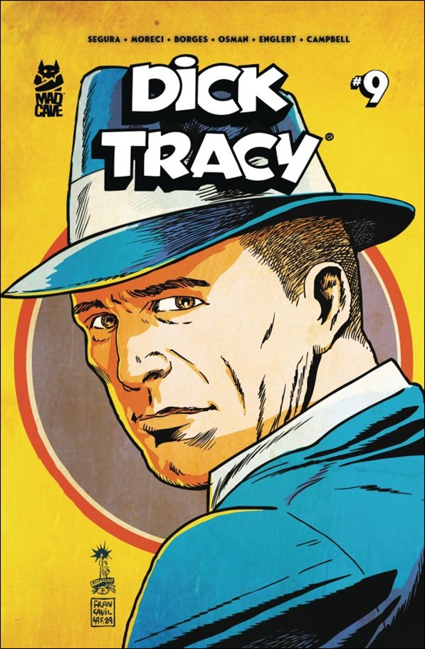 Dick Tracy (2024) issue 9-B Francesco Francavilla Cover