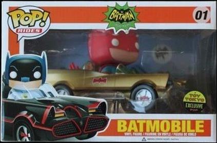 POP! Rides figure 1-C Batmobile (Gold) Toy Tokyo Exclusive 1/300