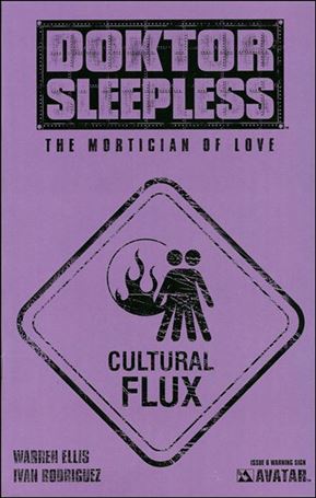 Doktor Sleepless issue 6-C Warning Sign Cover