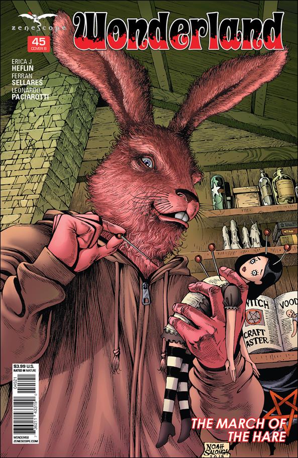 Grimm Fairy Tales Presents Wonderland issue 45-B Noah Salonga Cover