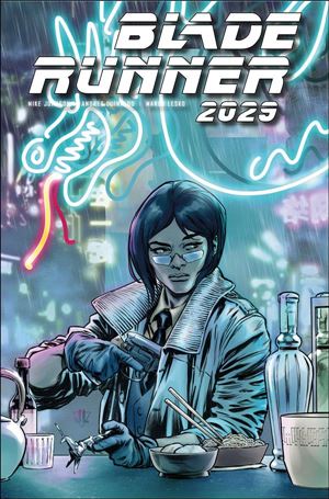Blade Runner 2029 issue 6-C Julian Lopez Cover