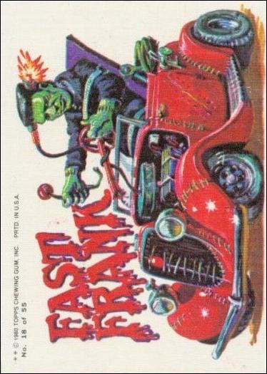 Weird Wheels (Base Set) card 18 Fast Frank