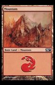 Magic the Gathering: 2011 Core Set (Base Set) card 244 Mountain