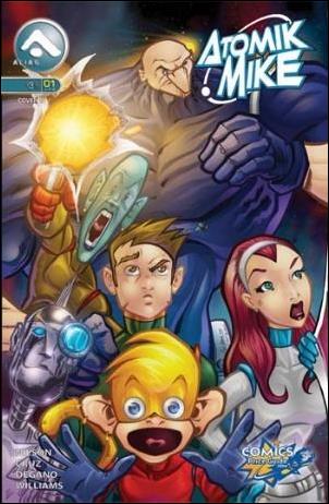 Atomik Mike (2006) issue 1-B comicspriceguide.com Cover 1/500