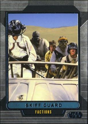 Star Wars Galactic Files (Base Set) card 349 Skiff Guard
