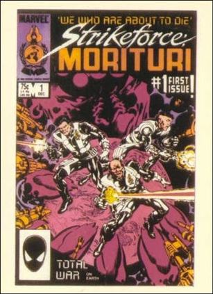 Marvel 1st Covers Series II (Base Set) card 39 Strikeforce: Morituri