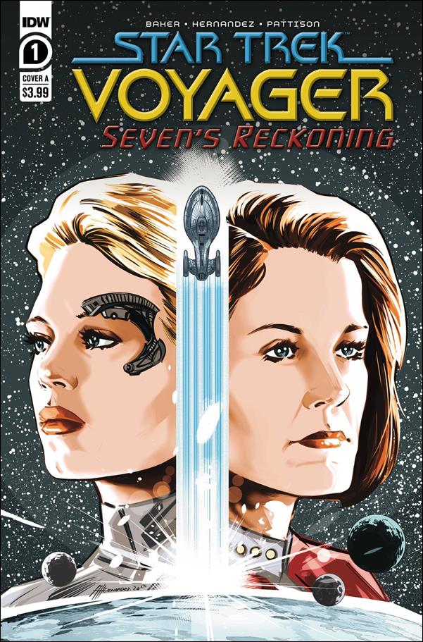 Star Trek: Voyager - Seven's Reckoning issue 1 Angel Hernandez Cover