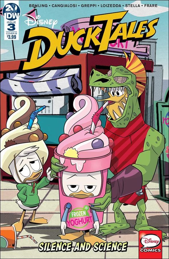 DuckTales: Silence and Science issue 3-B Marco Ghiglione "Yoghurt" Cover