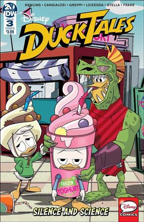 DuckTales: Silence and Science issue 3-B Marco Ghiglione 