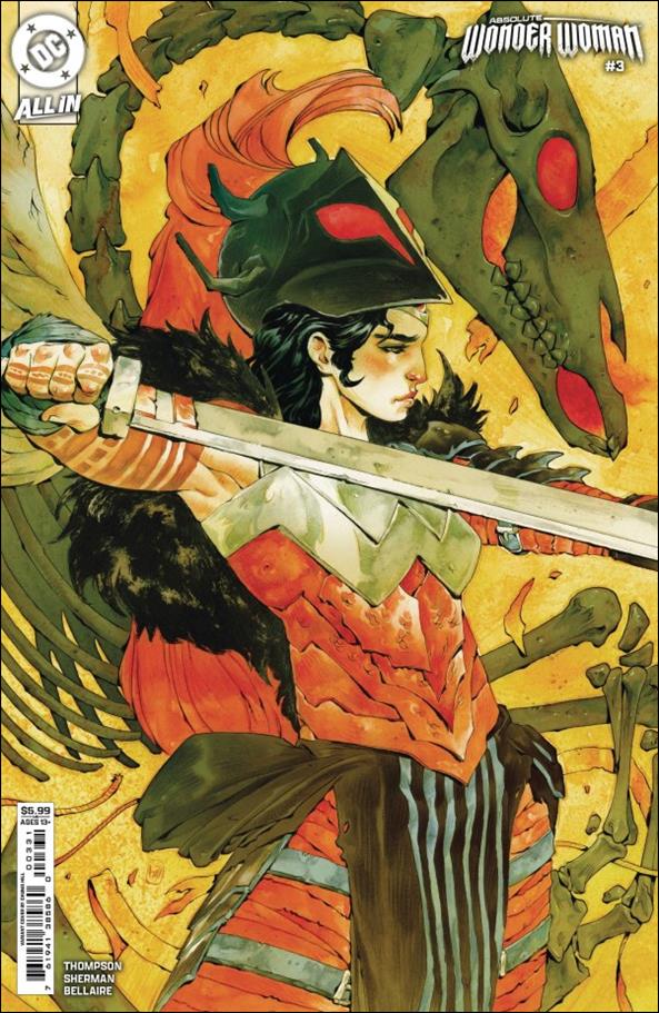 Absolute Wonder Woman issue 3-C Chuma Hill Cardstock Cover