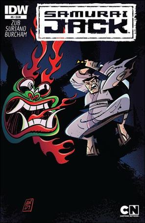 Samurai Jack issue 5 Andy Suriano Cover