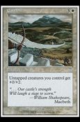 Magic the Gathering: 7th Edition (Base Set) card 5 Castle