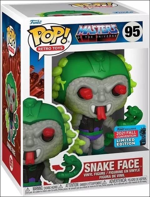 POP! Retro Toys figure 95-B Snake Face Fall Convention Exclusive
