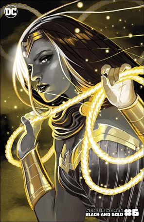 Wonder Woman: Black & Gold issue 6-B Stephanie Hans Cover