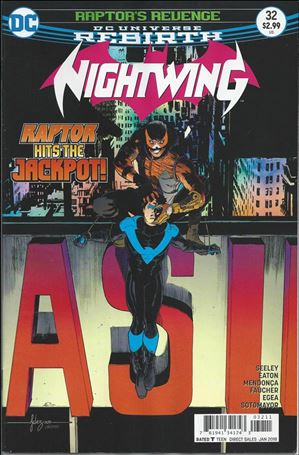 Nightwing (2016) issue 32 Javi Fernandez Cover
