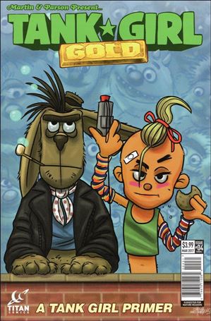Tank Girl: Tank Girl Gold issue 4-C James Hance Cover