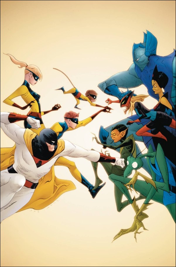 Space Ghost Annual issue 1-L Jae Lee Virgin 1:20 Cover