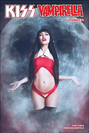 KISS / Vampirella issue 5-D Photo Cover