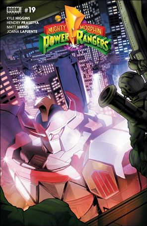 Mighty Morphin Power Rangers issue 19 Jamal Campbell Cover