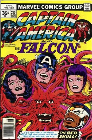 Captain America (1968) issue 210-B 35 Cent Price Cover 