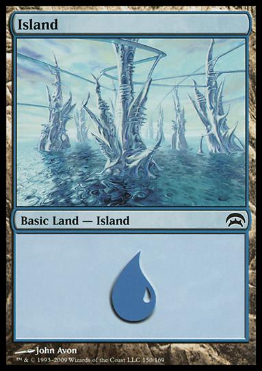 Magic the Gathering: Planechase (Base Set) card 150 Island