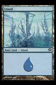 Magic the Gathering: Planechase (Base Set) card 150 Island