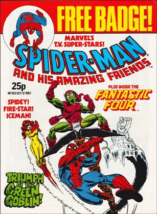 Spider-Man: Comics Weekly (UK) issue 553