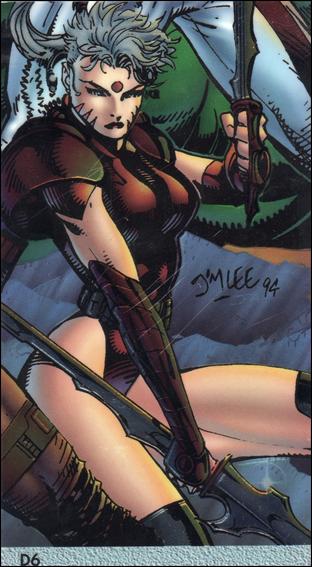 WildC.A.T.s '94 (Double-Sided Chromium Card Subset) card D6 Zealot