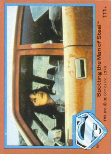 Superman (Movie) Series 2 (Base Set) card 111 Spotting the Man of Steel