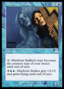 Magic the Gathering: Onslaught (Base Set) card 98 Mistform Stalker