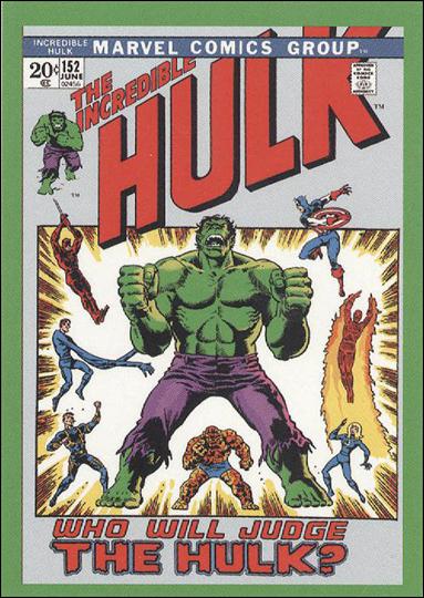 Incredible Hulk (Base Set) card 54 Incredible Hulk Cover #152