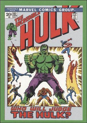 Incredible Hulk (Base Set) card 54 Incredible Hulk Cover #152