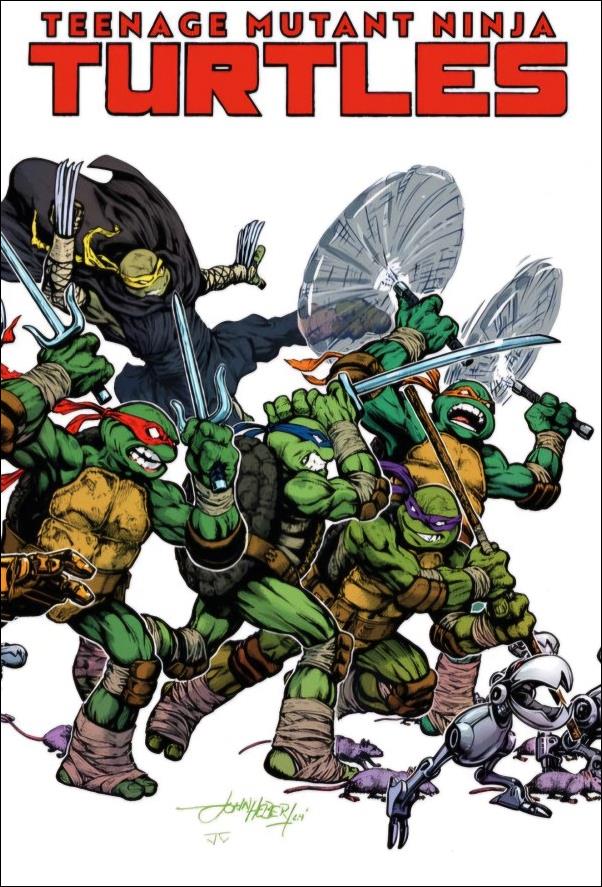 Teenage Mutant Ninja Turtles (2024) issue 2-K John Hebert Wrap Retailer Ex Foil Connecting Cover