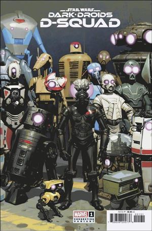 Star Wars: Dark Droids - D-Squad issue 1-B Josemaria Casanovas Droids Connecting Cover