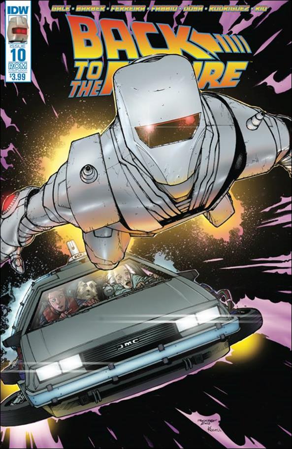 Back to the Future (2015) issue 10-C Alex Sanchez ROM Subscription Cover