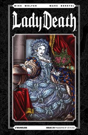 Lady Death (2010) issue 25-KD Philadelphia VIP Cover 1/250