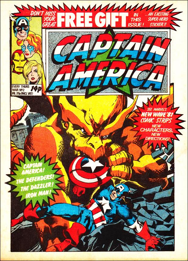 Captain America (UK) issue 2